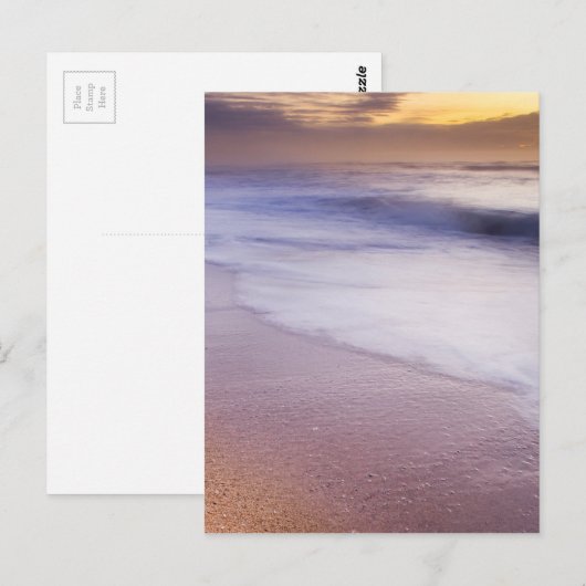 Ocean Sunrise Postkarte (Vorne/Hinten)