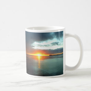 Ocean Sunrise Tairua Neuseeland Mai 2010 Kaffeetasse