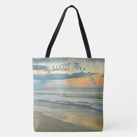 Ocean Sunset 0735 Tasche (Vorderseite)