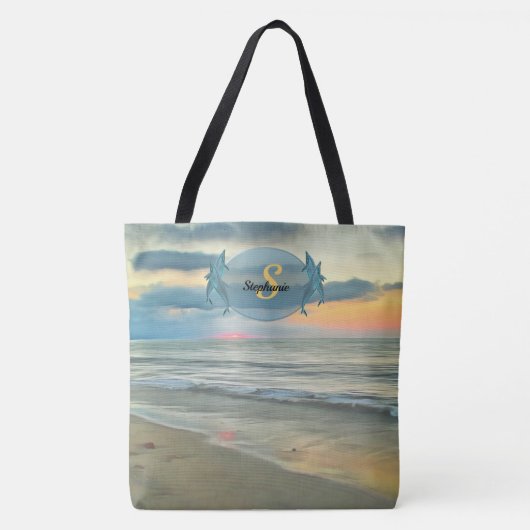 Ocean Sunset 0735 Tasche (Vorderseite)