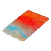 Ocean Sunset Abstrakt Magnet (Linke Seite)