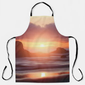 Ocean Sunset Apron Schürze (Vorderseite)