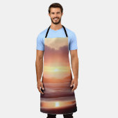 Ocean Sunset Apron Schürze (Getragen)