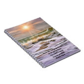 Ocean Sunset Art Bible Journal Notizblock (Rechte Seite)