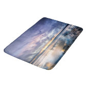 Ocean Sunset Bath Mat Badematte (Schrägansicht)