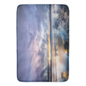 Ocean Sunset Bath Mat Badematte (Vorderseite Vertikal)