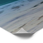 Ocean Sunset Beach Foto 193 Poster (Ecke)