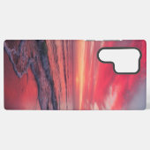 Ocean Sunset, Beach Vibe, Sommergeschenk, Liebe Na Samsung Galaxy Hülle (Rückseite (Horizontal))