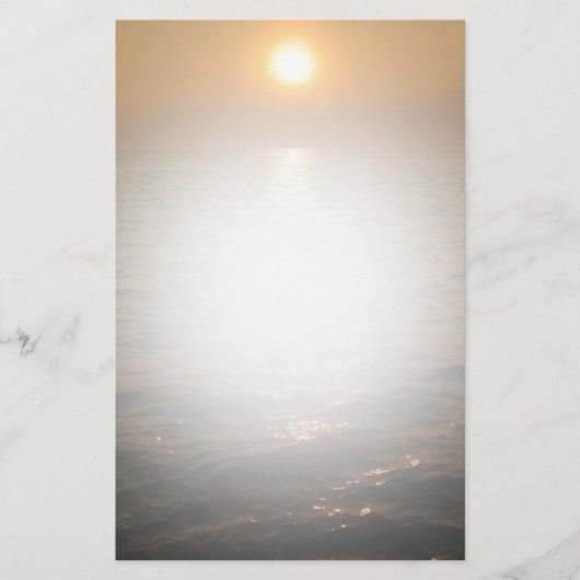 Ocean Sunset Briefpapier (Vorderseite)
