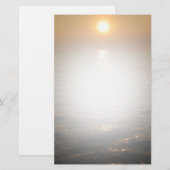 Ocean Sunset Briefpapier (Vorne/Hinten)
