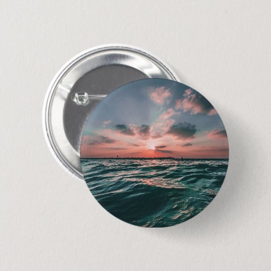 Ocean Sunset Buttons (Vorne & Hinten)