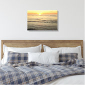 Ocean Sunset Cape Cod Fotografy Wall Art Leinwanddruck (Insitu (Schlafzimmer))