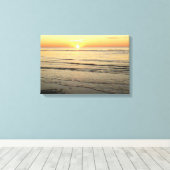 Ocean Sunset Cape Cod Fotografy Wall Art Leinwanddruck (Insitu (Holzboden))