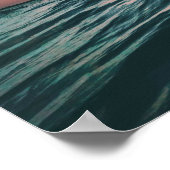 Ocean Sunset Custom Poster (Ecke)