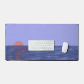 Ocean Sunset Desk Mat Schreibtischunterlage (Tastatur & Maus)