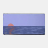 Ocean Sunset Desk Mat Schreibtischunterlage (Vorderseite)