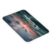 Ocean Sunset individuelle Name Magnet (Rechte Seite)