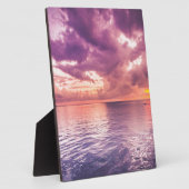 Ocean Sunset Inspiration Fotoplatte (Seite)