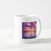 Ocean Sunset Inspiration Kaffeetasse (VorderseiteRechts)