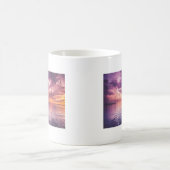 Ocean Sunset Inspiration Kaffeetasse (Mittel)