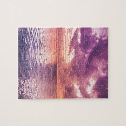 Ocean Sunset Inspiration Puzzle (Horizontal)