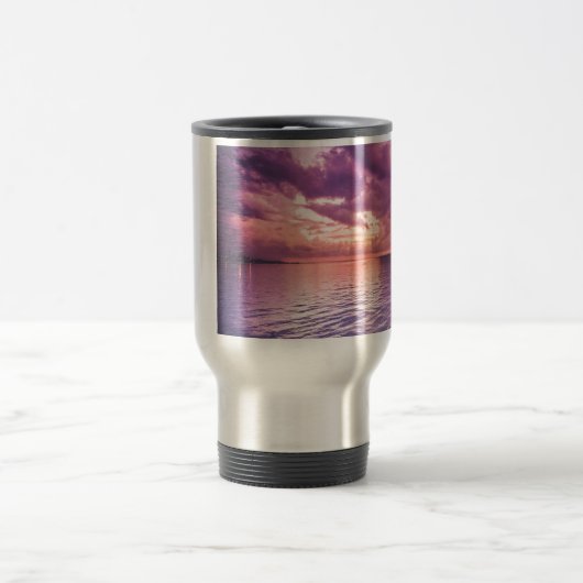 Ocean Sunset Inspiration Reisebecher (Mittel)