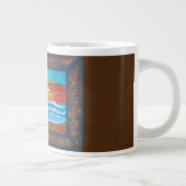 Ocean Sunset Jumbo-Tasse (Rechts)