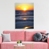 Ocean Sunset Leinwanddruck (Insitu (Wohnzimmer))