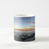 Ocean Sunset Pano Tasse (Mittel)