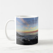 Ocean Sunset Pano Tasse (Links)