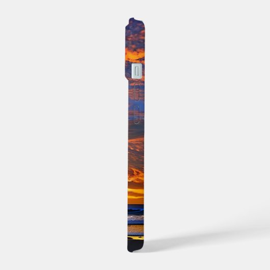 Ocean Sunset Phone Case iPhone 15 Hülle (Linke Seite)