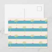 Ocean Sunset Postcard Postkarte (Vorne/Hinten)