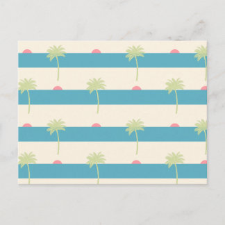 Ocean Sunset Postcard Postkarte