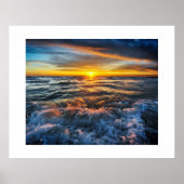 Ocean Sunset Poster (Vorne)