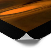 Ocean Sunset Poster (Ecke)