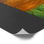 Ocean Sunset Poster (Ecke)