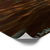 Ocean Sunset Poster (Ecke)
