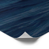 Ocean Sunset Poster (Ecke)