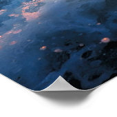 Ocean Sunset Poster (Ecke)