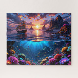 Ocean Sunset Puzzle