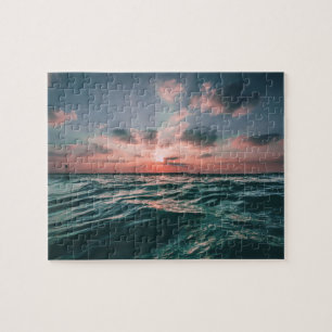 Ocean Sunset Puzzle