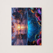 Ocean Sunset Puzzle (Vertikal)