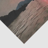 Ocean Sunset Sailboat Sunset Bozburun Marmaris Seidenpapier (Ausschnitt)