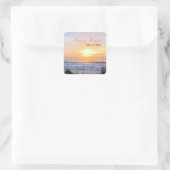 Ocean Sunset Save the Date Stickers (Tasche)
