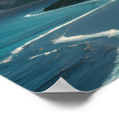 Ocean Sunset Serenade Poster (Ecke)