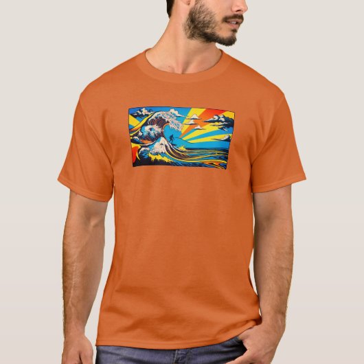 Ocean Sunset T-Shirt (Vorderseite)