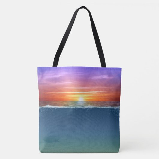 Ocean Sunset Tasche (Vorderseite)