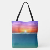 Ocean Sunset Tasche (Rückseite)