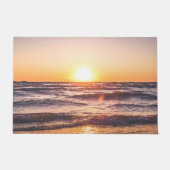 Ocean Sunset Tropical Holiday Fußmatte (Vorderseite)