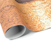 Ocean Sunset Tropical Holiday Geschenkpapier (Rolleneckpunkt)